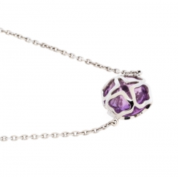 Pre Owned Chopard Imperiale Cocktail Amethyst 18K White Gold Bracelet
