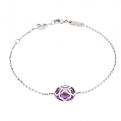 Pre Owned Chopard Imperiale Cocktail Amethyst 18K White Gold Bracelet