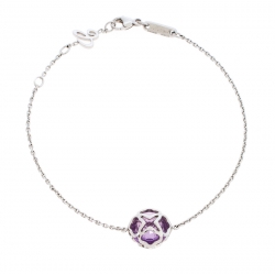 Chopard Imperiale Cocktail Amethyst 18K White Gold Bracelet