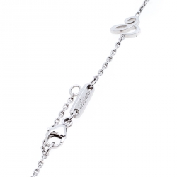 Chopard Imperiale Cocktail Amethyst 18K White Gold Pendant Necklace
