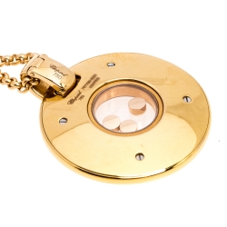Chopard Chopardissimo Diamond 18K Rose Gold Pendant Necklace