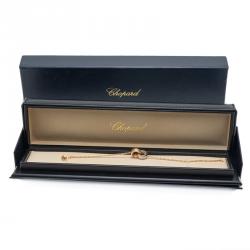 Chopard White & Rose Gold Chopardissimo Bracelet