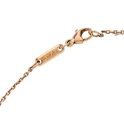 Chopard Happy Bubble Diamond 18K Rose Gold Pendant Necklace