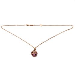 Pre Owned Chopard Imperiale Cocktail Rose Gold Amethyst Necklace