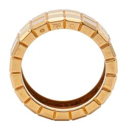 Chopard Ice Cube Rose Gold Ring Size 52