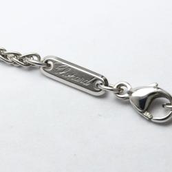 Pre Owned Chopard Happy Diamonds Icon Heart 18K White Gold Diamond Necklace