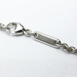 Pre Owned Chopard Happy Diamonds Icon Heart 18K White Gold Diamond Necklace