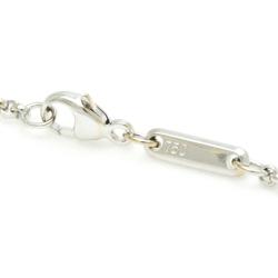 Pre Owned Chopard Happy Diamonds Square 18K White Gold Diamond Necklace 