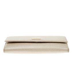 Chopard Beige Caviar Leather Miss Happy Continental Wallet