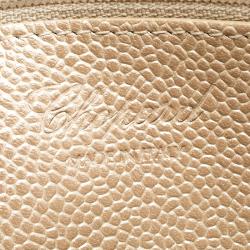 Chopard Beige Caviar Leather Miss Happy Continental Wallet