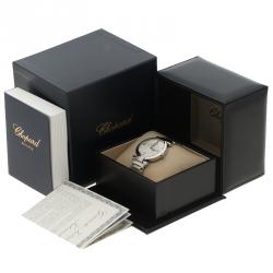 Pre Owned Chopard Silver Stainless Steel Imperiale 388532-3002 Women's Wristwatch 36 mm