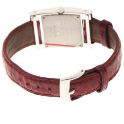 Pre Owned Chopard Mother of Pearl White Gold Diamonds Your Hour Women's Wristwatch 25 mm