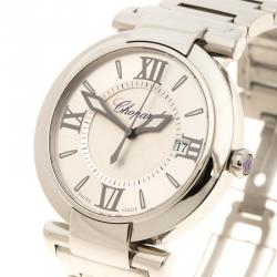 Chopard Silver Stainless Steel Imperiale 388532-3002 Women's Wristwatch 36 mm