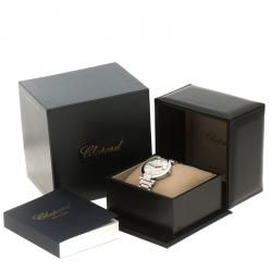 Chopard Silver Stainless Steel Imperiale 388532-3002 Women's Wristwatch 36 mm