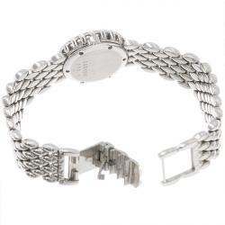Chopard Mother of Pearl 18K White Gold Diamond Women's Wristwatch 23MM