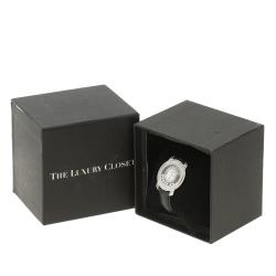 Chopard Mother of Pearl 18K White Gold Happy Diamonds Women's Wristwatch 30 mm
