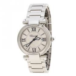 Chopard Silver Stainless Steel Imperiale 8541 Women's Wristwatch 28 mm