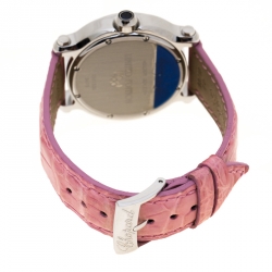 Pre Owned Chopard Silver Stainless Steel Happy Sport 278475-3007 Women's Wristwatch 36 mm