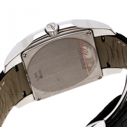 Chopard Black Stainless Steel Two O Ten Tycoon Women's Wristwatch 34 mm