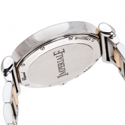 Pre Owned Chopard Mother of Pearl 18K Rose Gold Stainless Steel Diamonds Imperiale 8541 Women's Wristwatch 28 mm