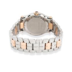 Pre Owned Chopard White 18K Rose Gold and Stainless Steel Happy Sport 278582-6002 Women's Wristwatch 36MM