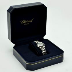 Pre Owned Chopard Happy Sport Stainless Steel and Diamonds Ladies Wristwatch