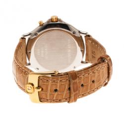 Pre Owned Chopard White Stainless Steel Classic Women's Wristwatch 28MM