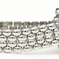 Chopard White Diamond Stainless Steel Happy Sport 27/8250-23 Quartz Women's Wristwatch 26 mm
