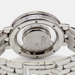 Chopard White 18k White Gold Diamond Happy Diamonds 4169 Women's Wristwatch 31 mm