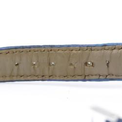 Chopard Blue Plastic Diamond Be Happy 27/7779 Quartz Women's Wristwatch 32 mm