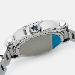 Chopard Mother Of Pearl Diamond Stainless Steel Happy Sport 8475 Women's Wristwatch 35 mm