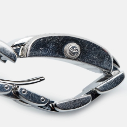 Pre Owned Chopard White Stainless Steel Diamond La Strada 41/8415 Women's Wristwatch 23.50 mm