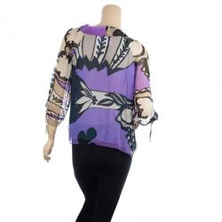Christian Lacroix Multicolored Silk Blouse M