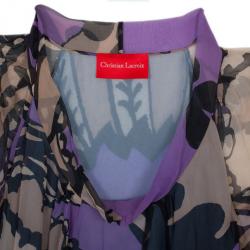 Christian Lacroix Multicolored Silk Blouse M