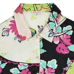 Christian Lacroix Multicolored Silk Blouse L