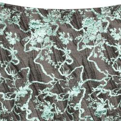 Pre Owned Christian Lacroix Bazaar Vintage Jacquard Printed Skirt M