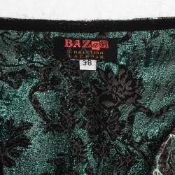 Pre Owned Christian Lacroix Bazaar Vintage Jacquard Printed Skirt M