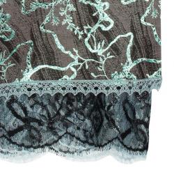 Pre Owned Christian Lacroix Bazaar Vintage Jacquard Printed Skirt M