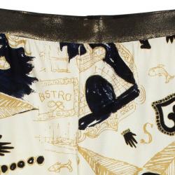 Christian Lacroix Vintage Stretch Leggings S
