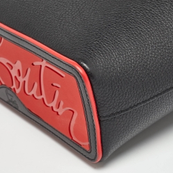 Christian Louboutin Black Leather Mini Cabata Tote
