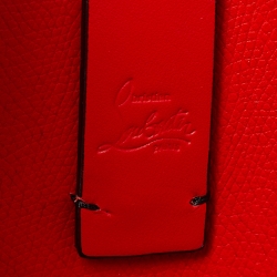 Christian Louboutin Black Leather Mini Cabata Tote