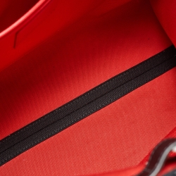 Christian Louboutin Black Canvas Large Nastroloubi Fique À Vontade Tote