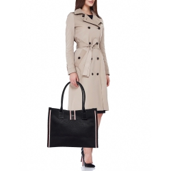 Christian Louboutin Black Canvas Large Nastroloubi Fique À Vontade Tote