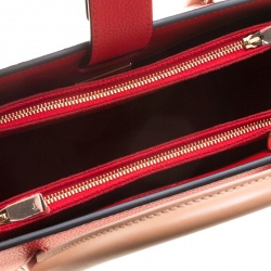 Christian Louboutin Red Leather Paloma Medium Tote