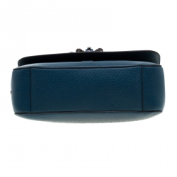 Christian Louboutin Blue Leather Sweet Charity Shoulder Bag