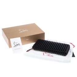 Christian Louboutin Black Spiked Panettone Wallet