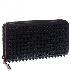 Christian Louboutin Black Spiked Panettone Wallet