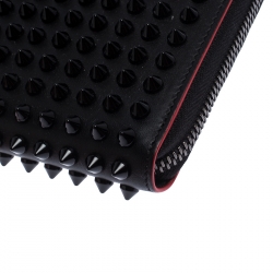Christian Louboutin Black Spiked Panettone Wallet