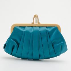 Christian Louboutin Leather Clutch bag Blue Christian Louboutin