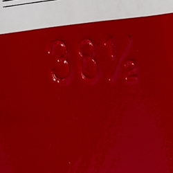 Pre Owned Christian Louboutin Black Patent Leather Lipchick Pumps Size 38.5